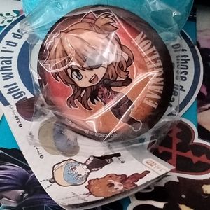 Neon Genesis Evangelion Asuka Langley pin/can badge